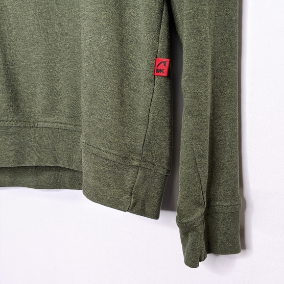 MK Mountain khakis 3/4 zip Pullover sweatshirt Med - Picture 4 of 9